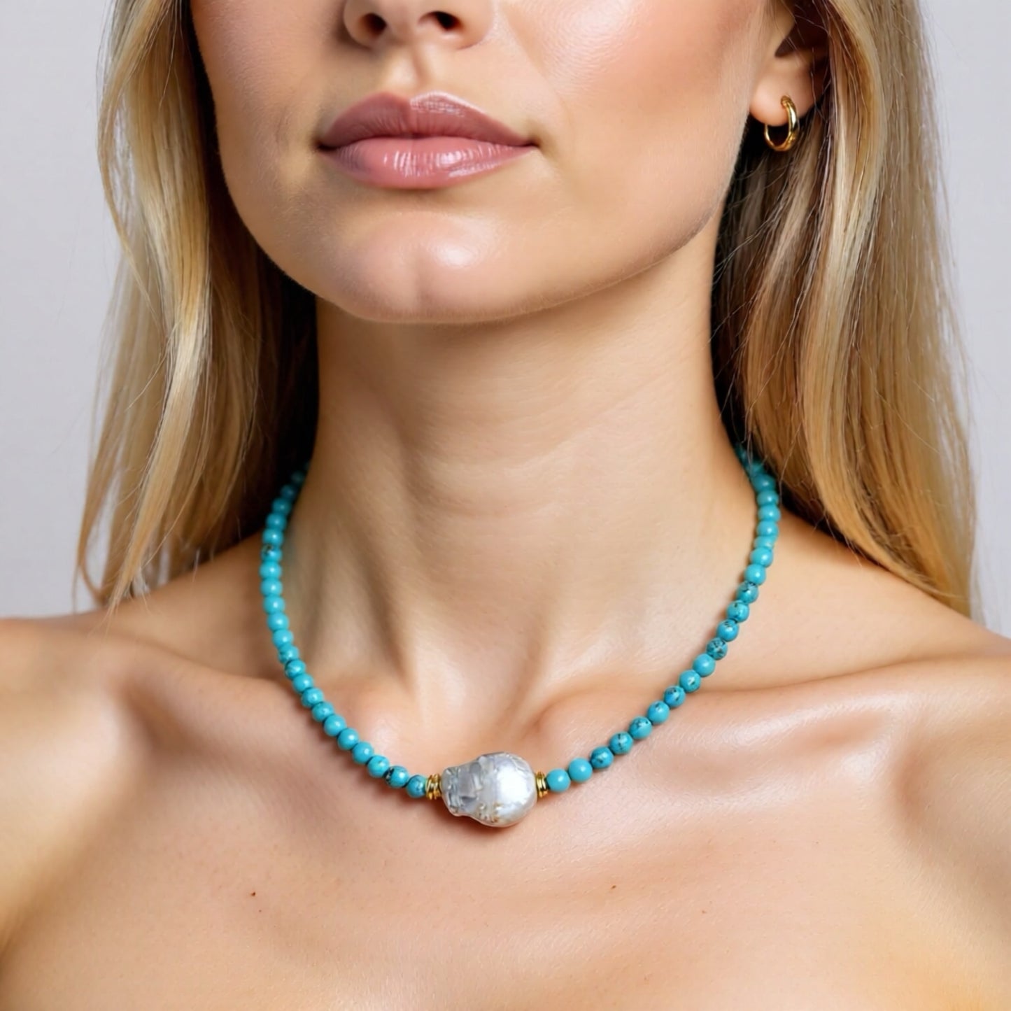 Sky Pearl Necklace