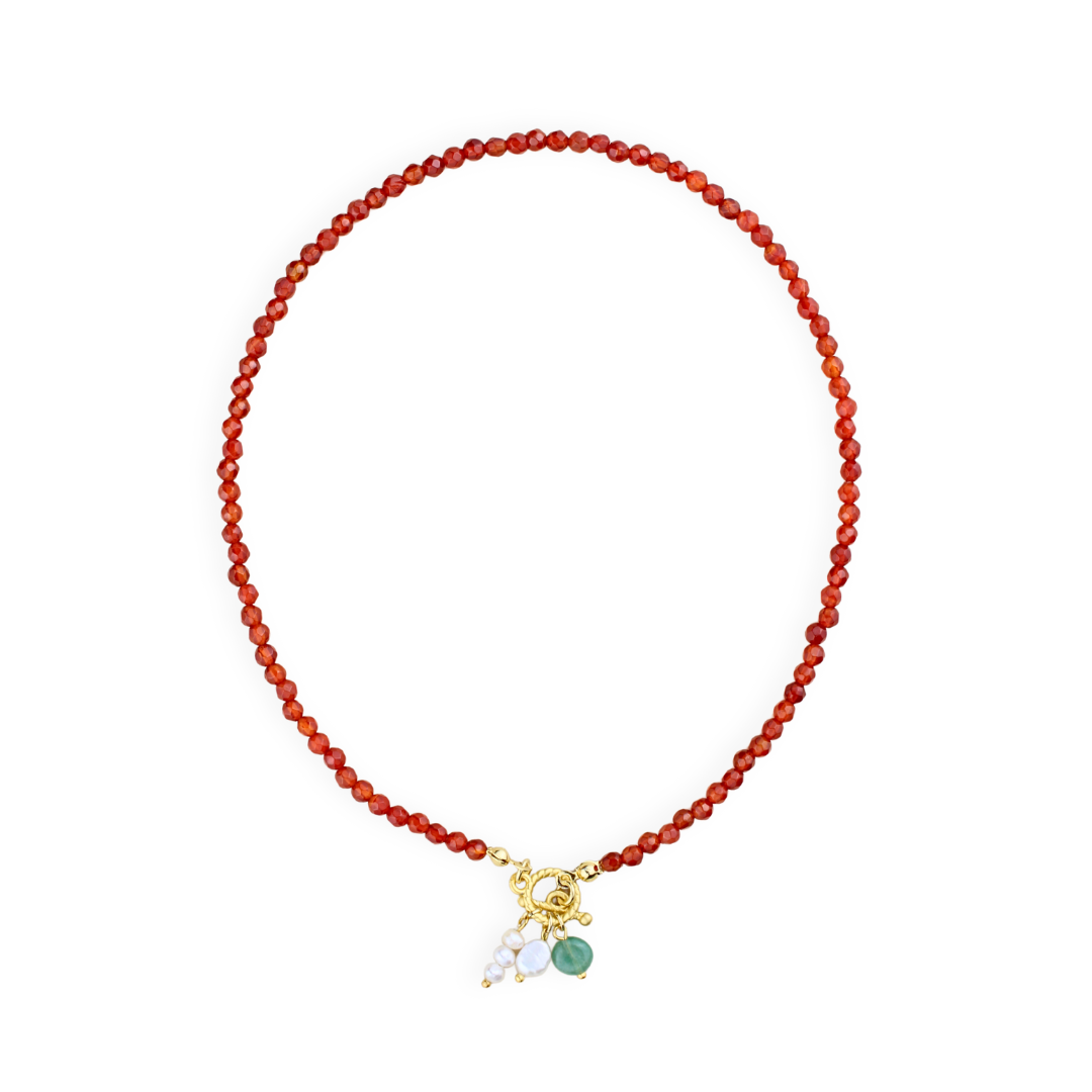 Agate w/Charms