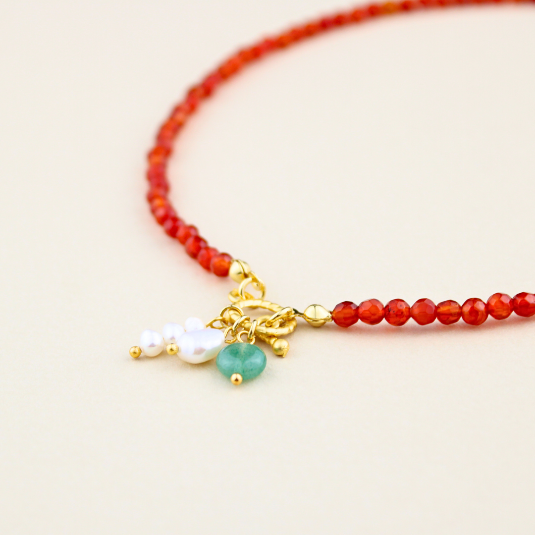 Agate w/Charms