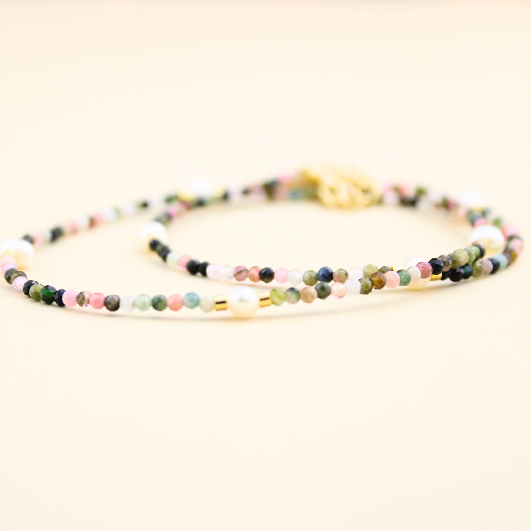 Minimal Tourmaline Necklace