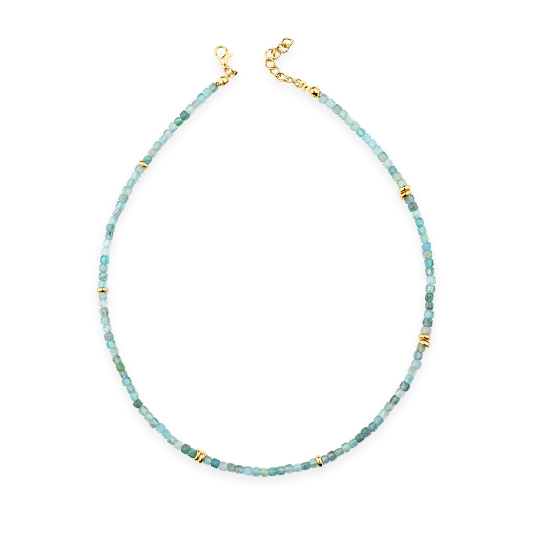 Cubic Apatite Necklace