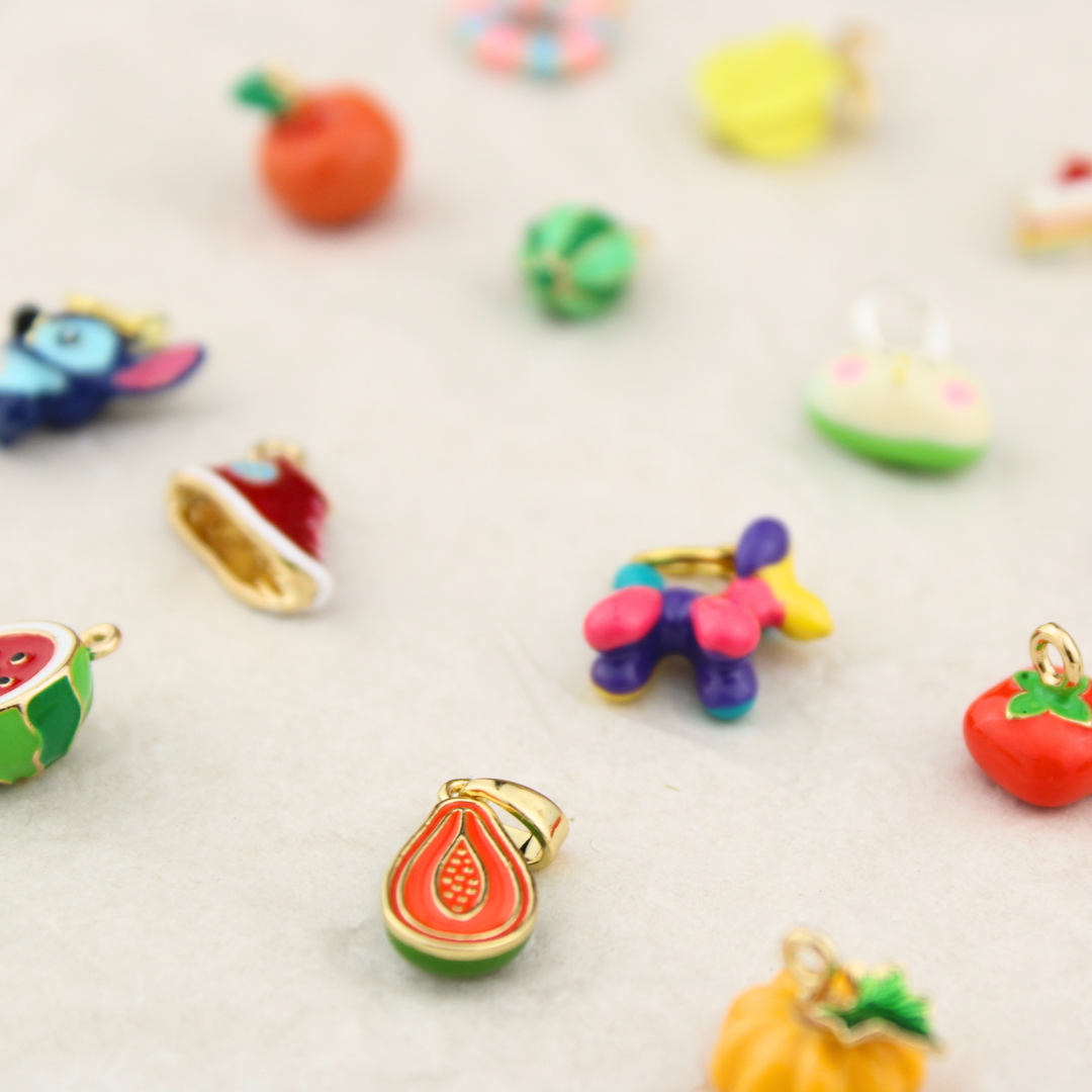Watermelon Slice Charm