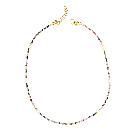 Minimal Tourmaline Necklace