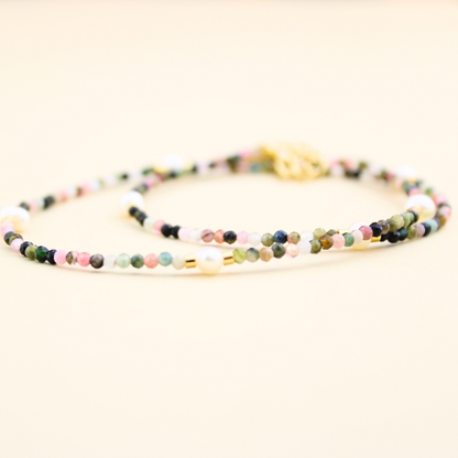Minimal Tourmaline Necklace