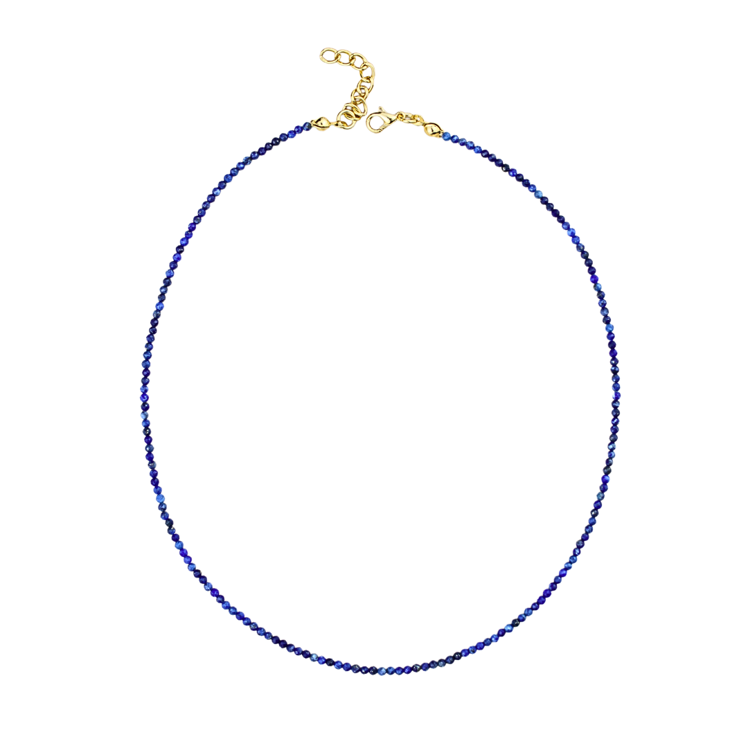 Minimal Lapis Lazuli Kolye