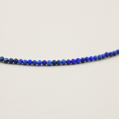 Minimal Lapis Lazuli Kolye